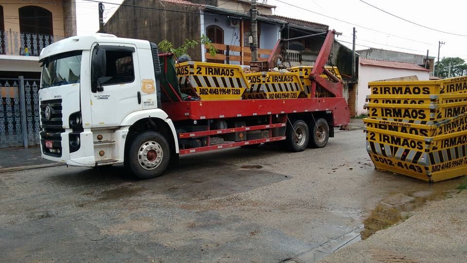 Caçambas de entulho e gesso em sorocaba