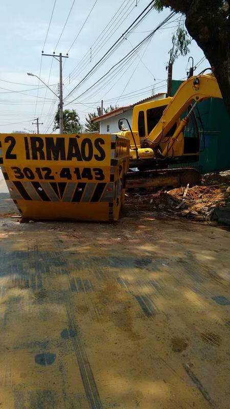 Caçambas de entulho e gesso em sorocaba