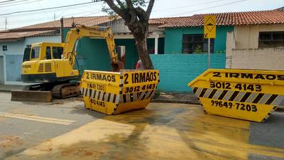 Caçambas de entulho e gesso em sorocaba